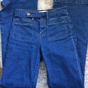 Madewell x Daryl X bell bottom jeans